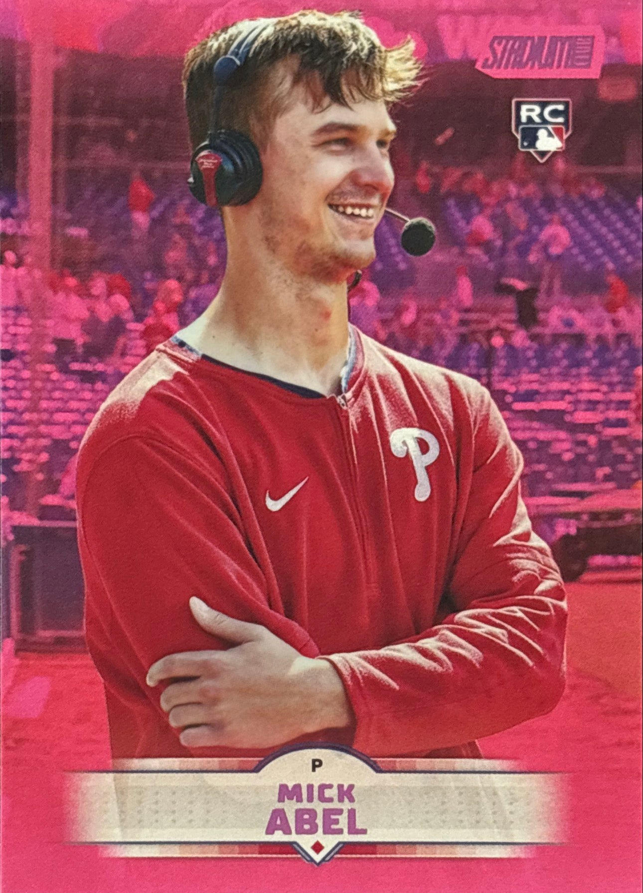 Mick Abel Pink Foil Rookie Card